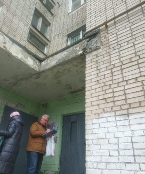31-03-23 проводили огляд будівельних конструкцій з інженером ТОВ ЖЕО